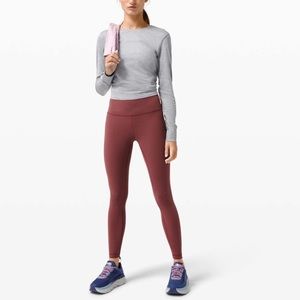 Lululemon Wunder Train High-Rise Tight 25" savannah size 16 EUC